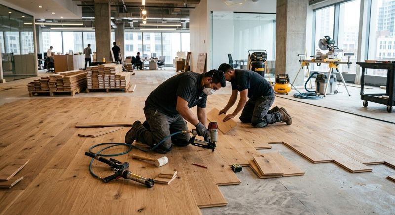 Commercial Hardwood Service in Medina, OH
