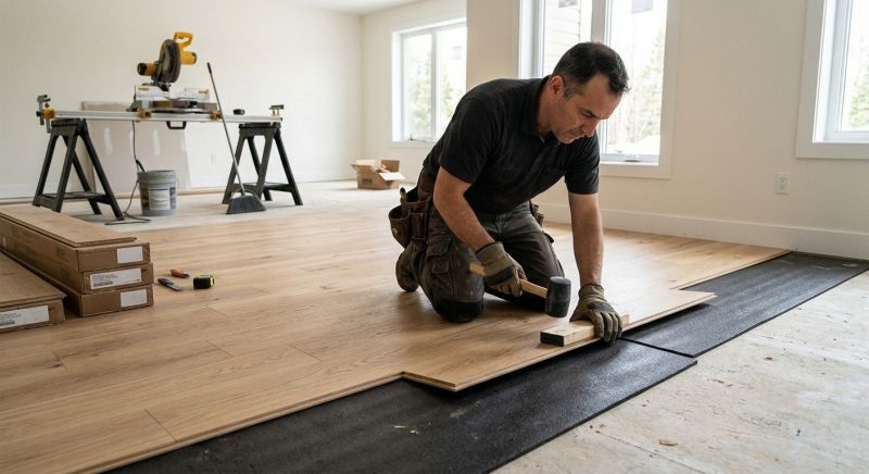 Engineered Wood Installation in Westlake, OH