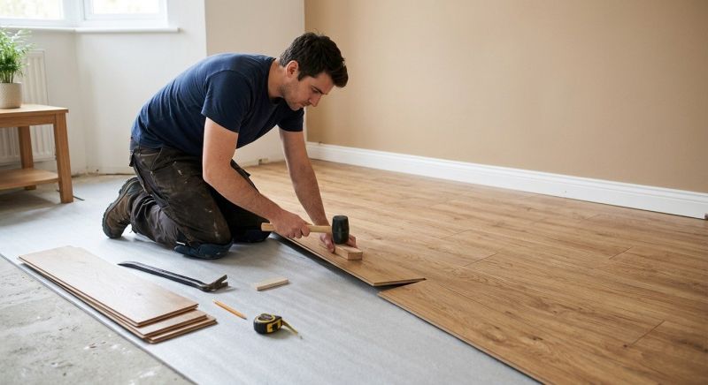Laminate Floor Installation in Amherst, OH