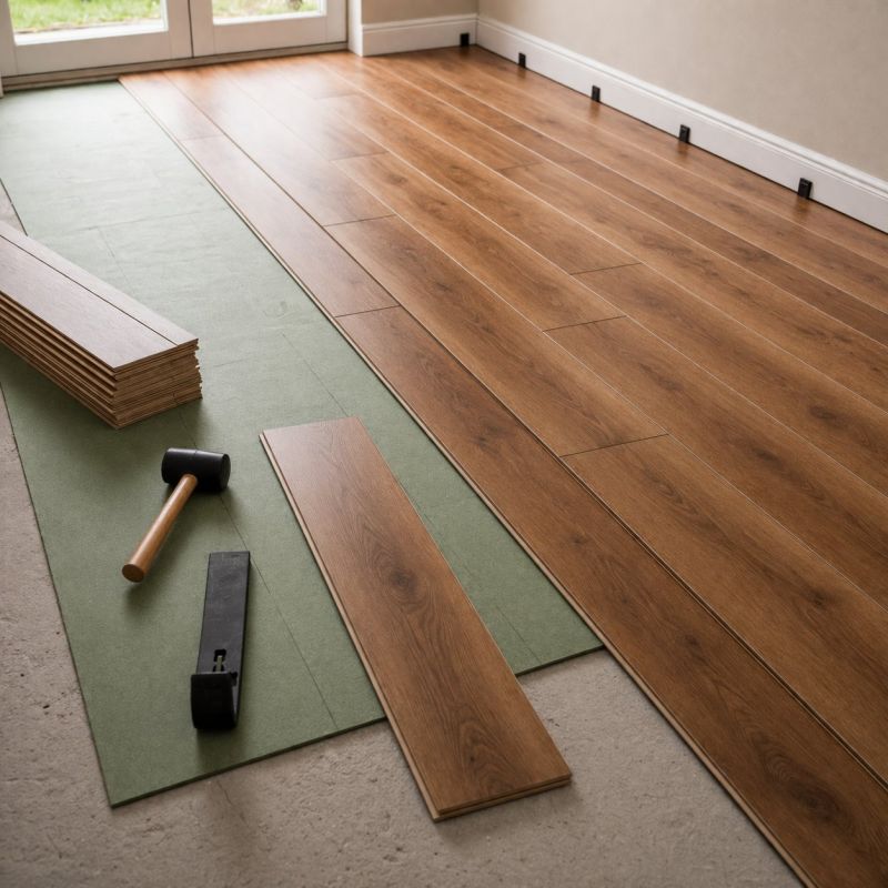Laminate Floor Replacement in Lagrange, OH