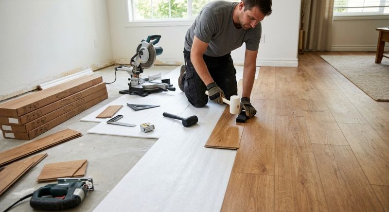 Laminate Floor Replacement in Medina, OH