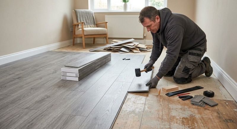 Laminate Floor Replacement in Rocky River, OH