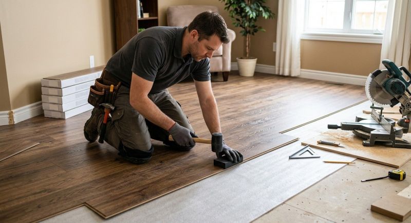 Laminate Floor Replacement in Strongsville, OH