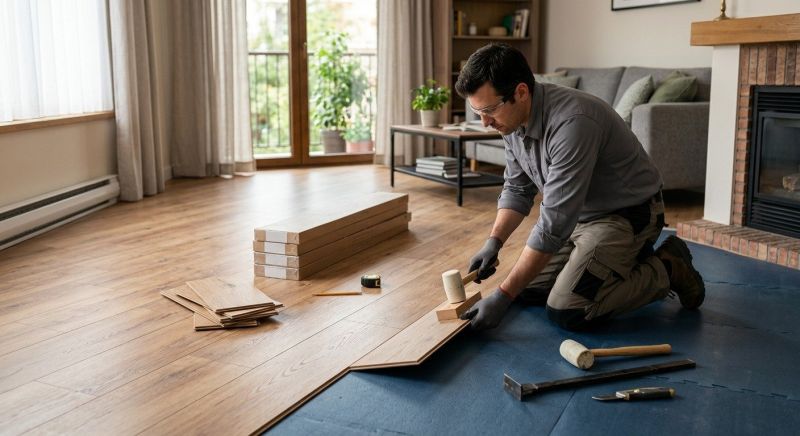 Laminate Flooring Replacement in Westlake, OH