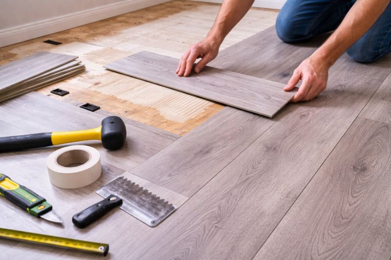 Linoleum Floor Installation in Berea, OH