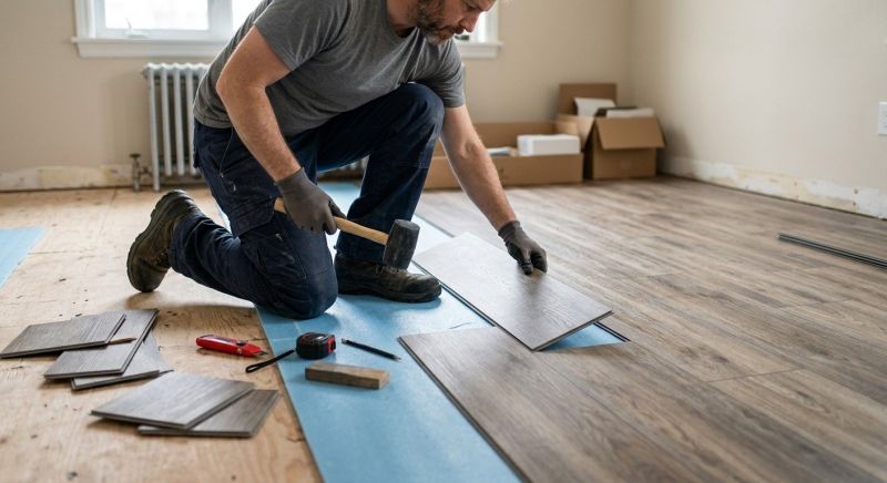 Linoleum Floor Installation in Lorain, OH