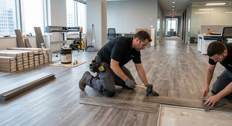 Linoleum Floor Installation in Sheffield Lake, OH