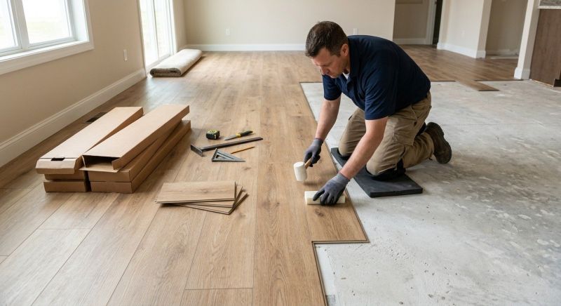 Luxury Vinyl Tile Installation in Amherst, OH