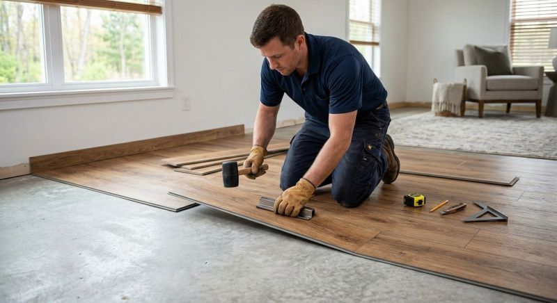 Luxury Vinyl Tile Installation in Grafton, OH