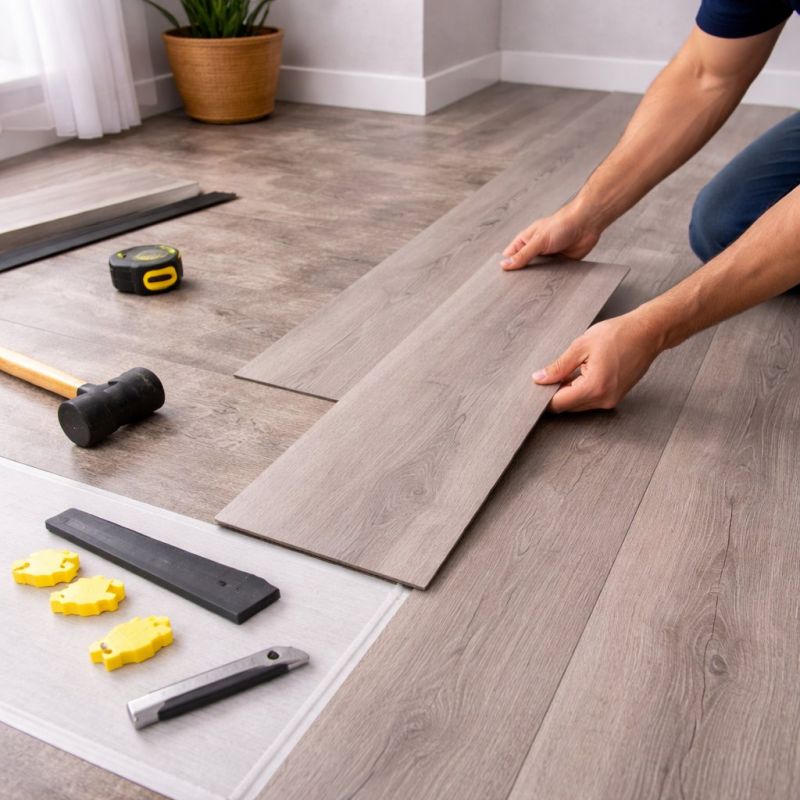 Luxury Vinyl Tile Installation in North Ridgeville, OH