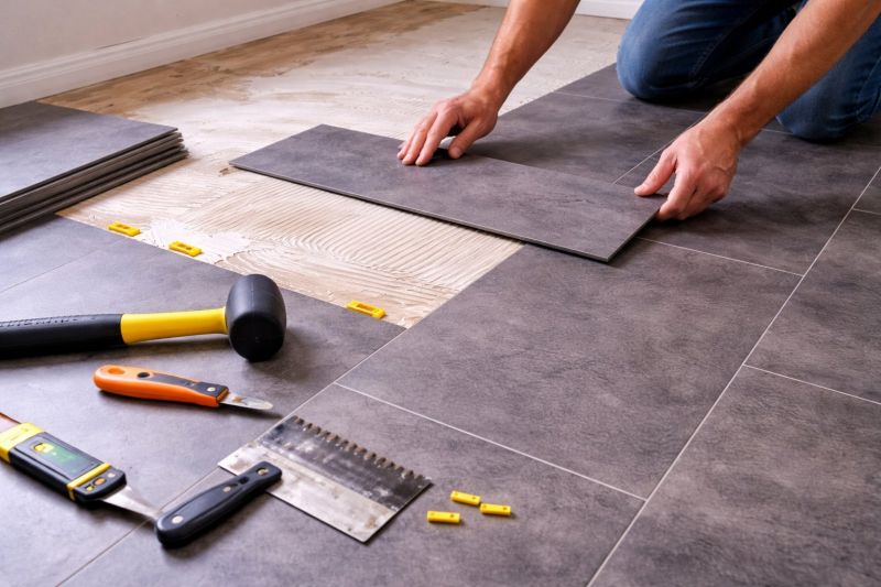 Luxury Vinyl Tile Installation in Olmsted Falls, OH
