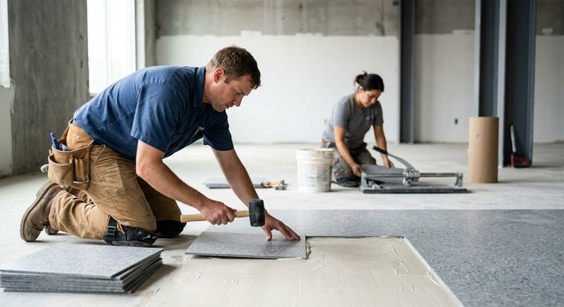 Lvt Flooring Installation in Columbia Station, OH