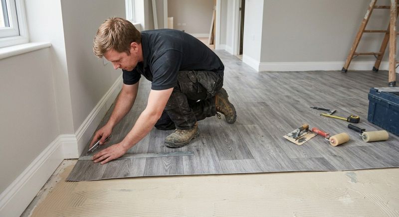 Sheet Flooring Installation in Avon, OH