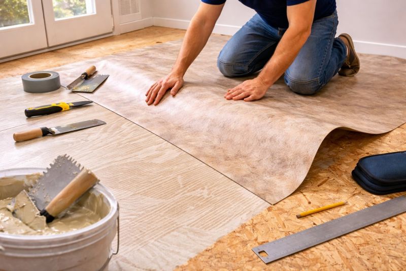 Sheet Flooring Installation in Broadview Heights, OH
