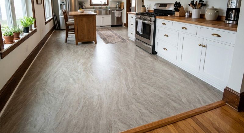 Sheet Linoleum Installation in Bedford, OH
