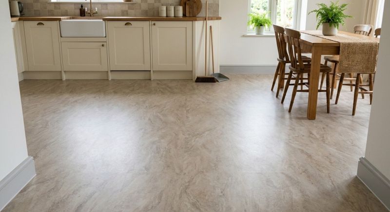 Sheet Linoleum Installation in Berea, OH