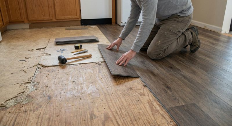 Vinyl Flooring Installation in Berea, OH