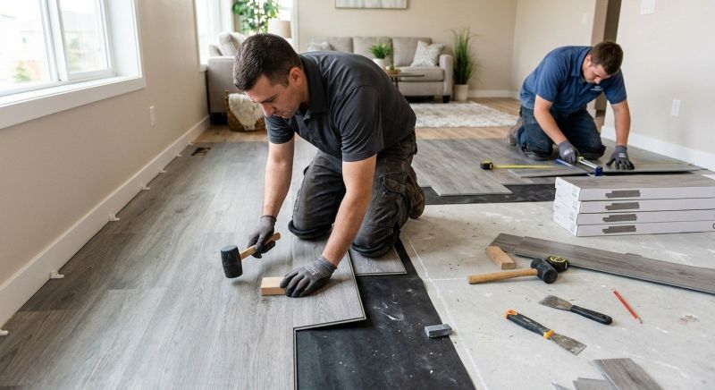 Vinyl Flooring Installation in Sheffield Lake, OH