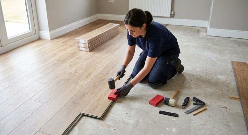 Vinyl Plank Floor Installation in Westlake, OH